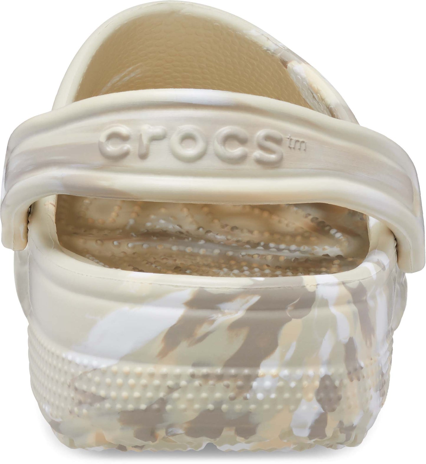 Classic Marbled Croc - Bone/Multi