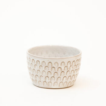 Trade Aid White Arch Bowl - Small