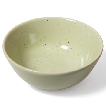 Trade Aid Tea Green Speckled Bowl