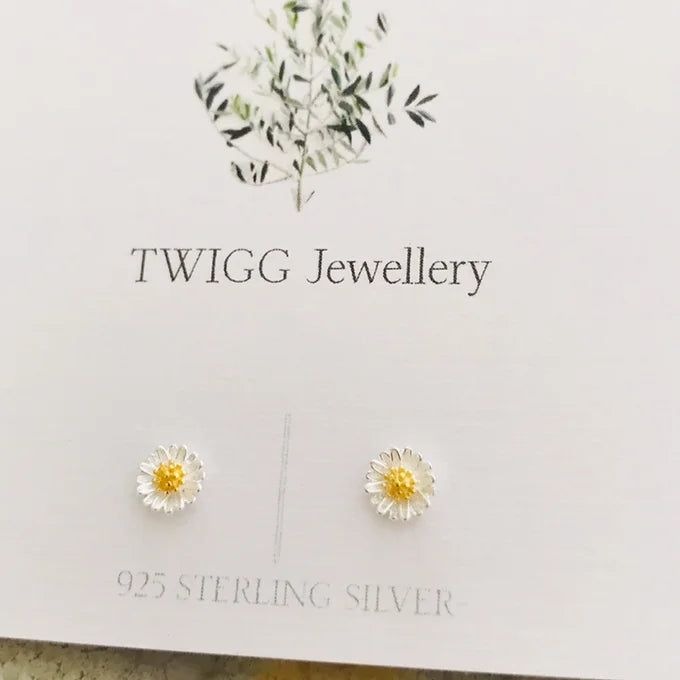 Twigg Daisy Stud - Sterling Silver