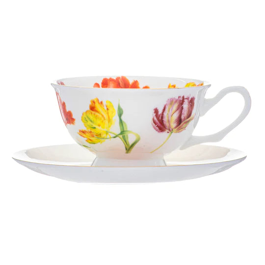 Botanical Symphony Cup & Saucer