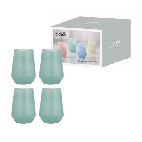 Chelsea Highball Tumbler 4 Pack | Mint