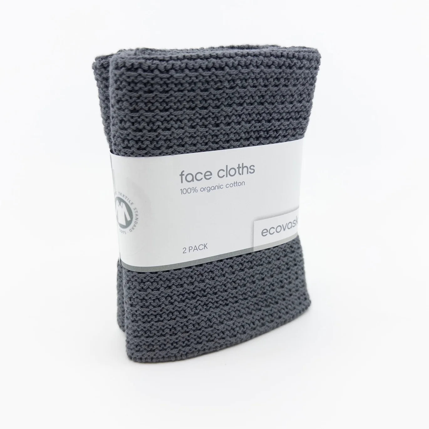 Ecovask Face Cloths - 2 pack