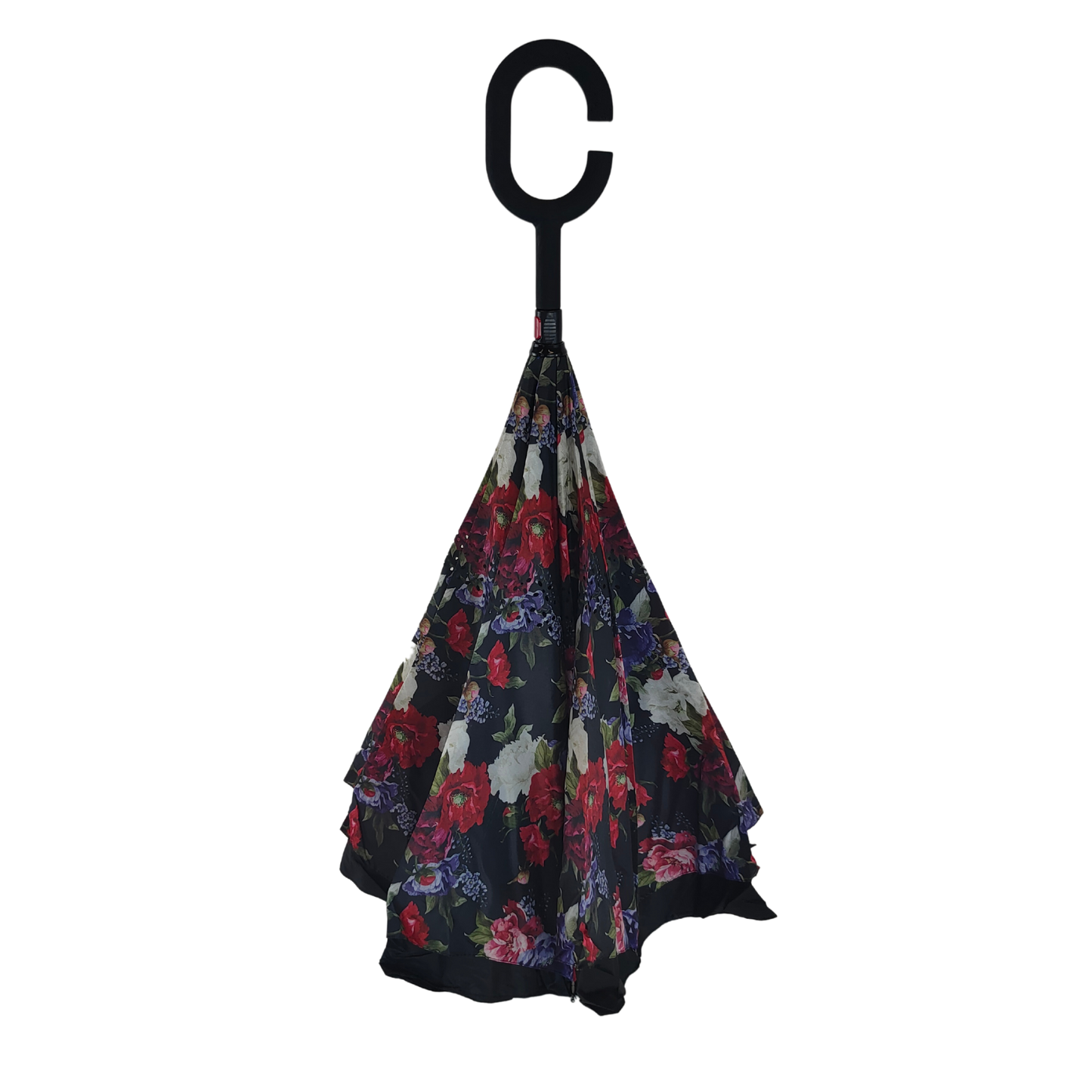 Artico Bluhen - Black Floral Umbrella