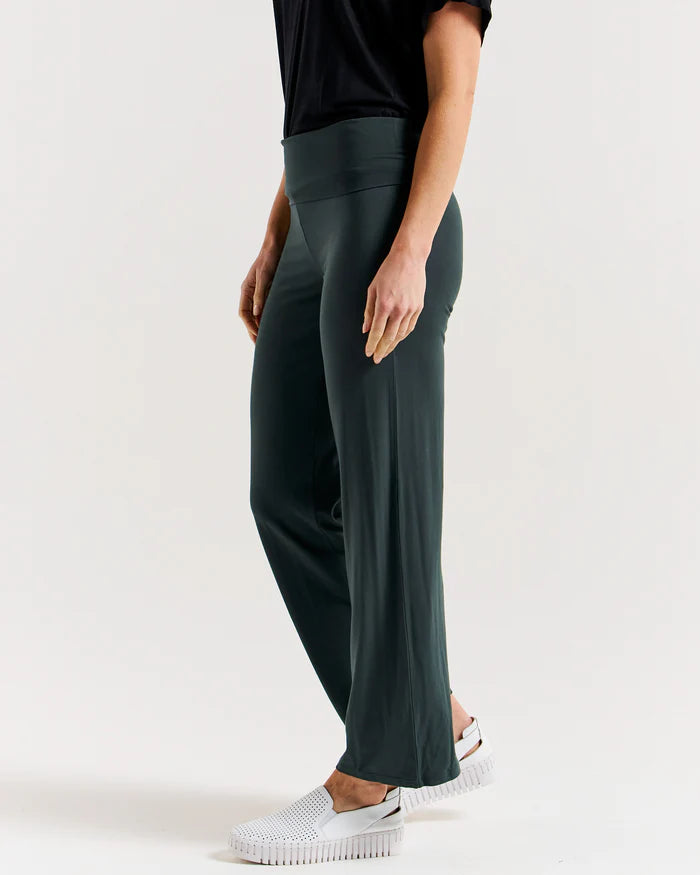 Betty Basics Houston Bamboo Relaxed Pant - Dusty Moss