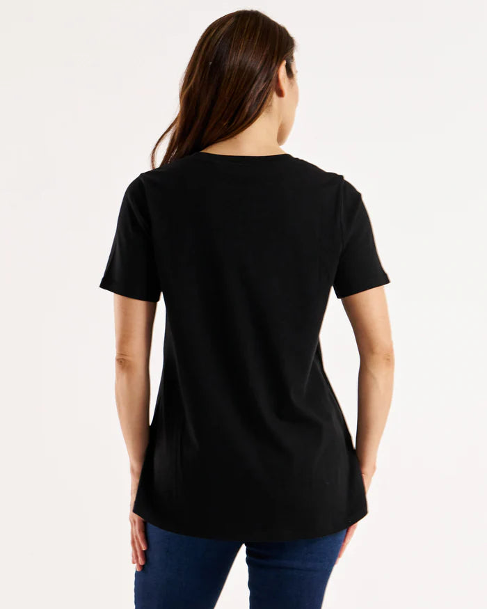 Betty Basics Hamilton Tee - Black