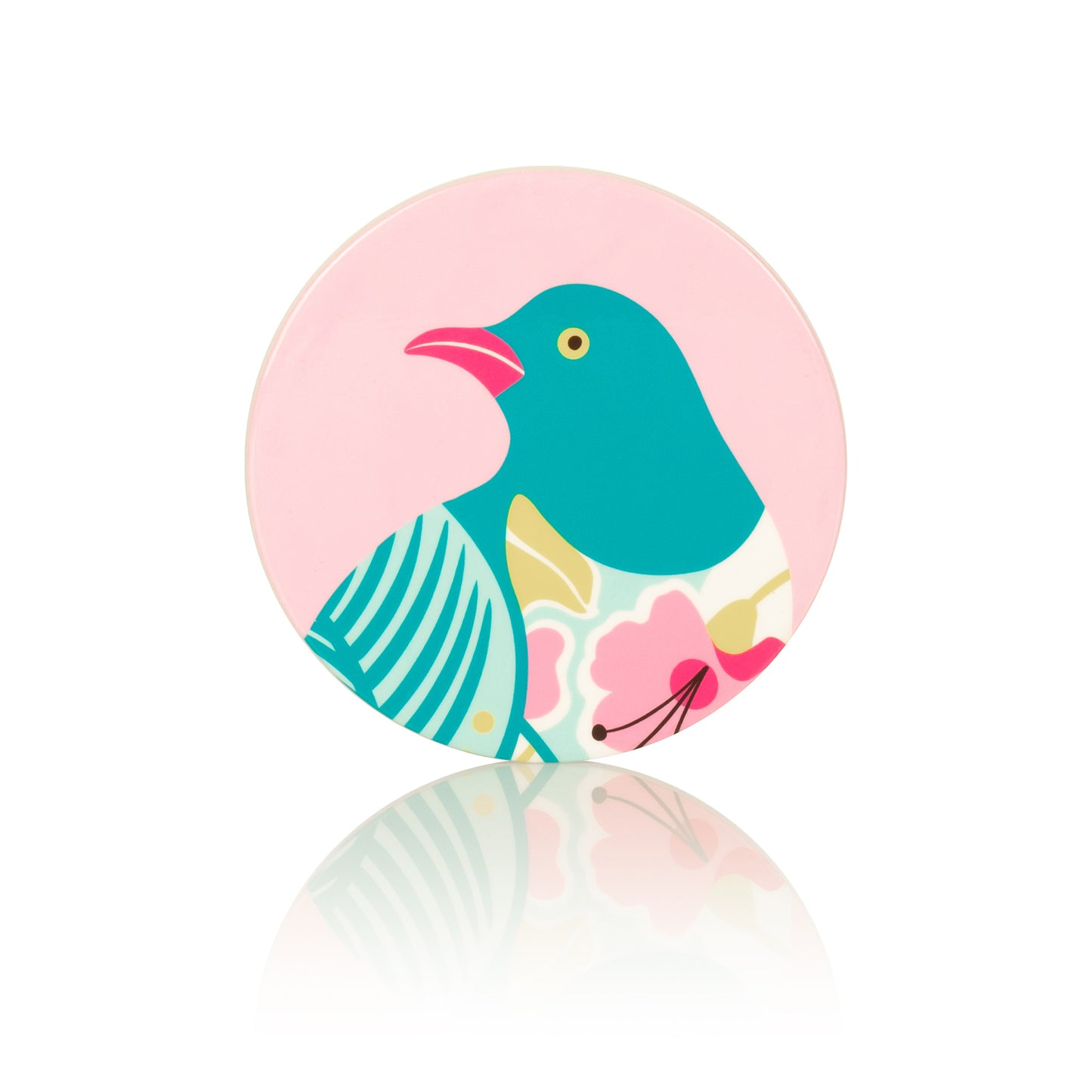 Designer Coaster - Wood Pigeon