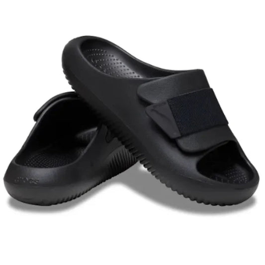 Crocs Mellow Luxe Recovery Slide - Black