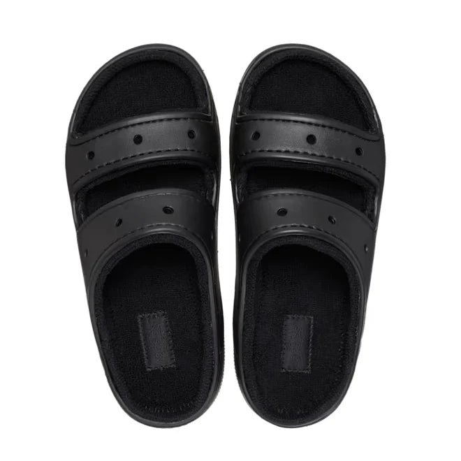 Crocs Cozzzy Sandal - Black