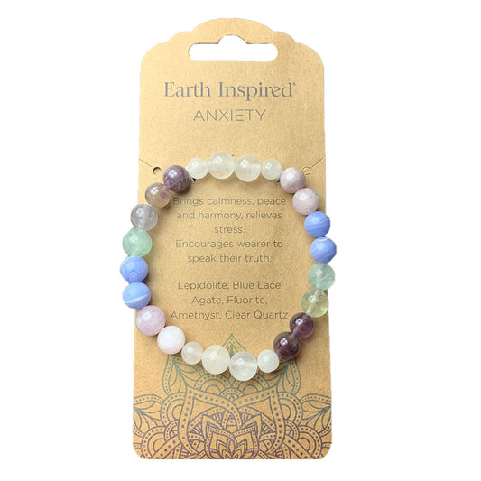 Earth Inspired Crystal Bracelet | Anxiety