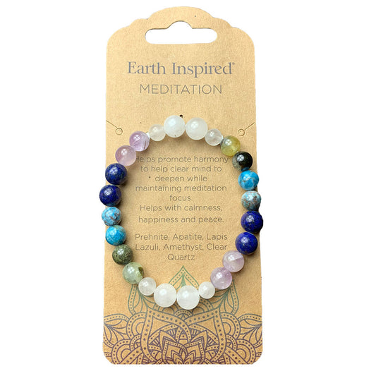 Earth Inspired Crystal Bracelet | Meditation