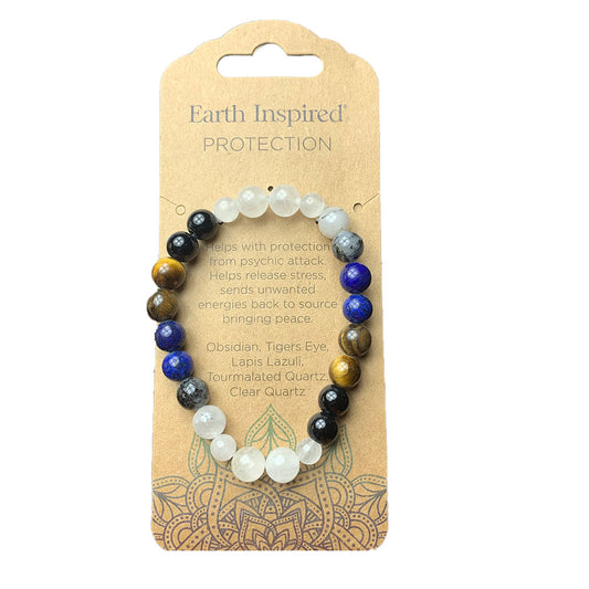 Earth Inspired Crystal Bracelet | Protection