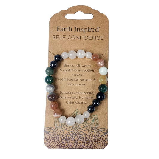 Earth Inspired Crystal Bracelet | Self Confidence