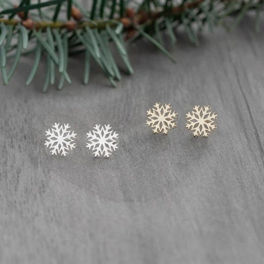 Twigg Snowflake Stud - Sterling Silver