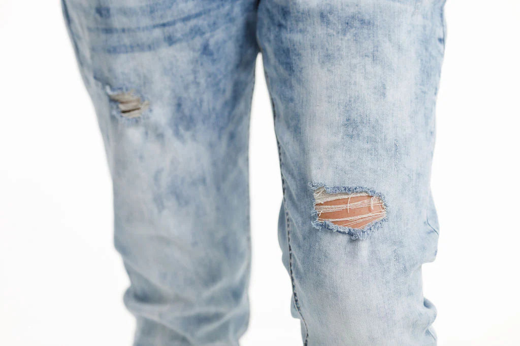 Home-lee Jason Jeans - Snow Wash