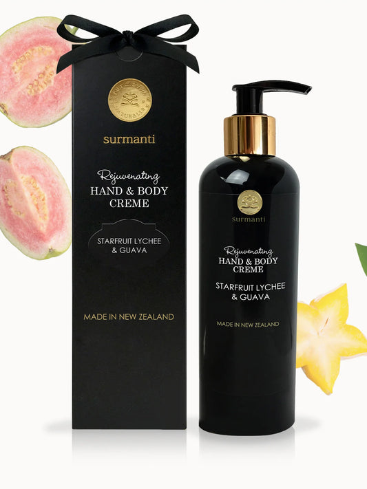 Surmanti Hand & Body Creme - Starfruit, Lychee & Guava 300ml