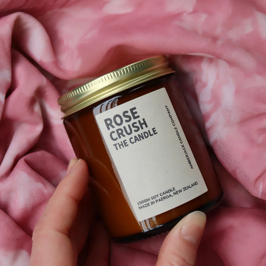 Amberjack Regular Soy Candle - Rose Crush