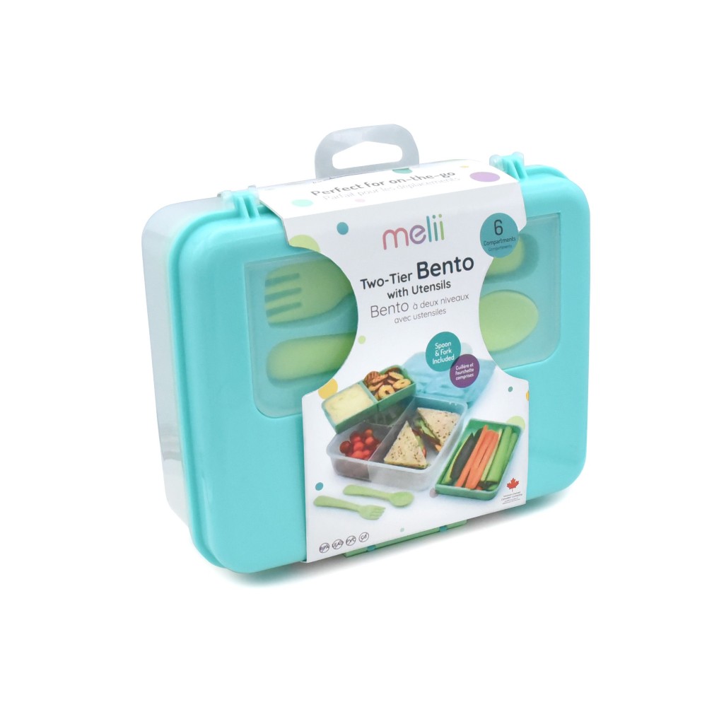 Melii 2 Tier Bento Box