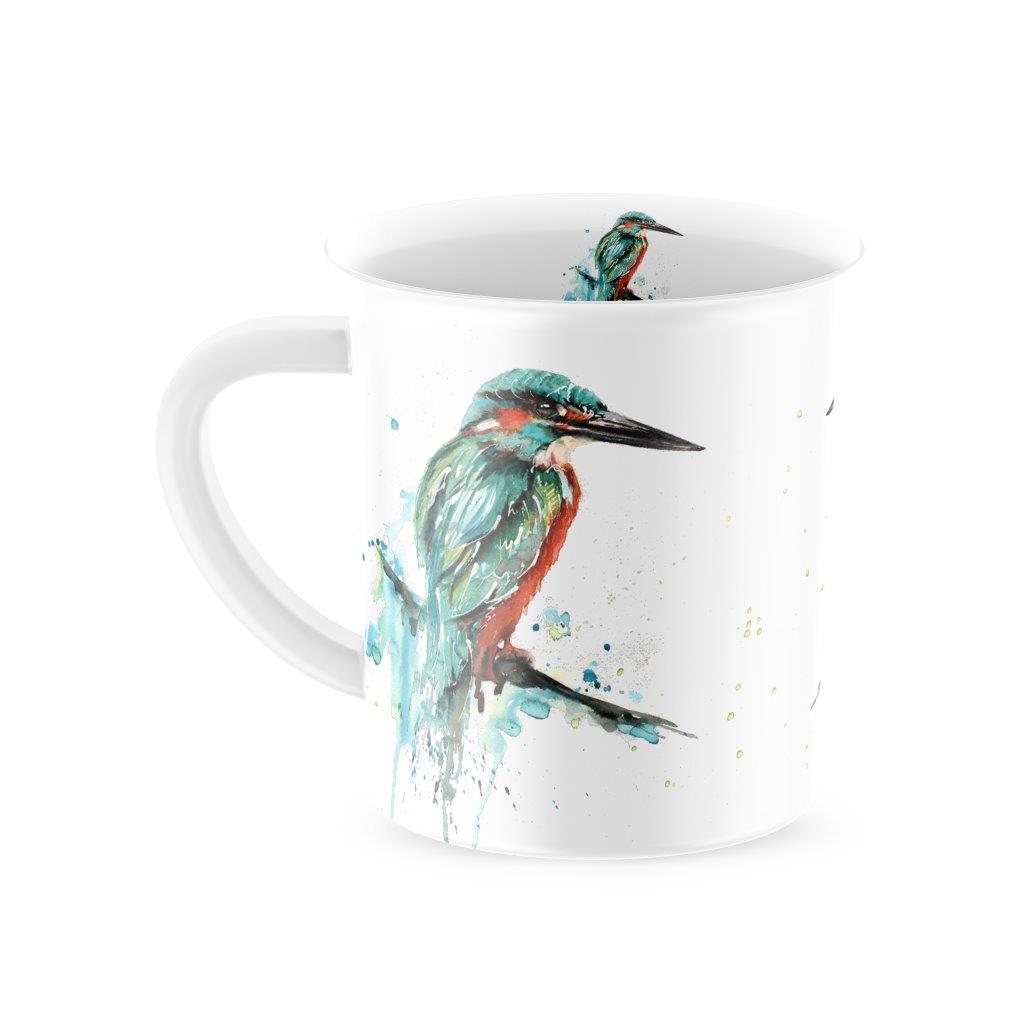 Meg Hawkins - Kingfisher - Fine Bone China Mug