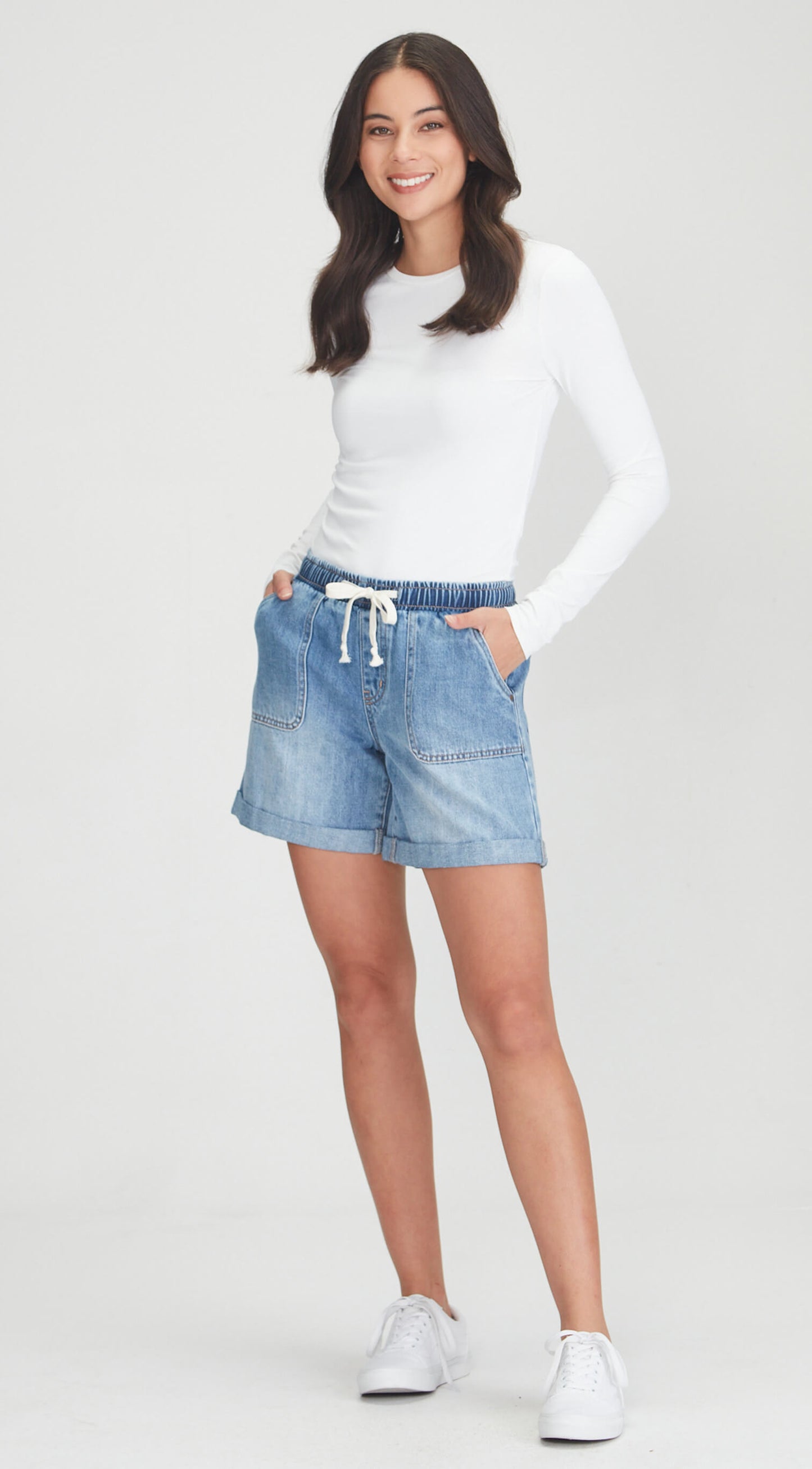 Junkfood Maggie Shorts | Blue