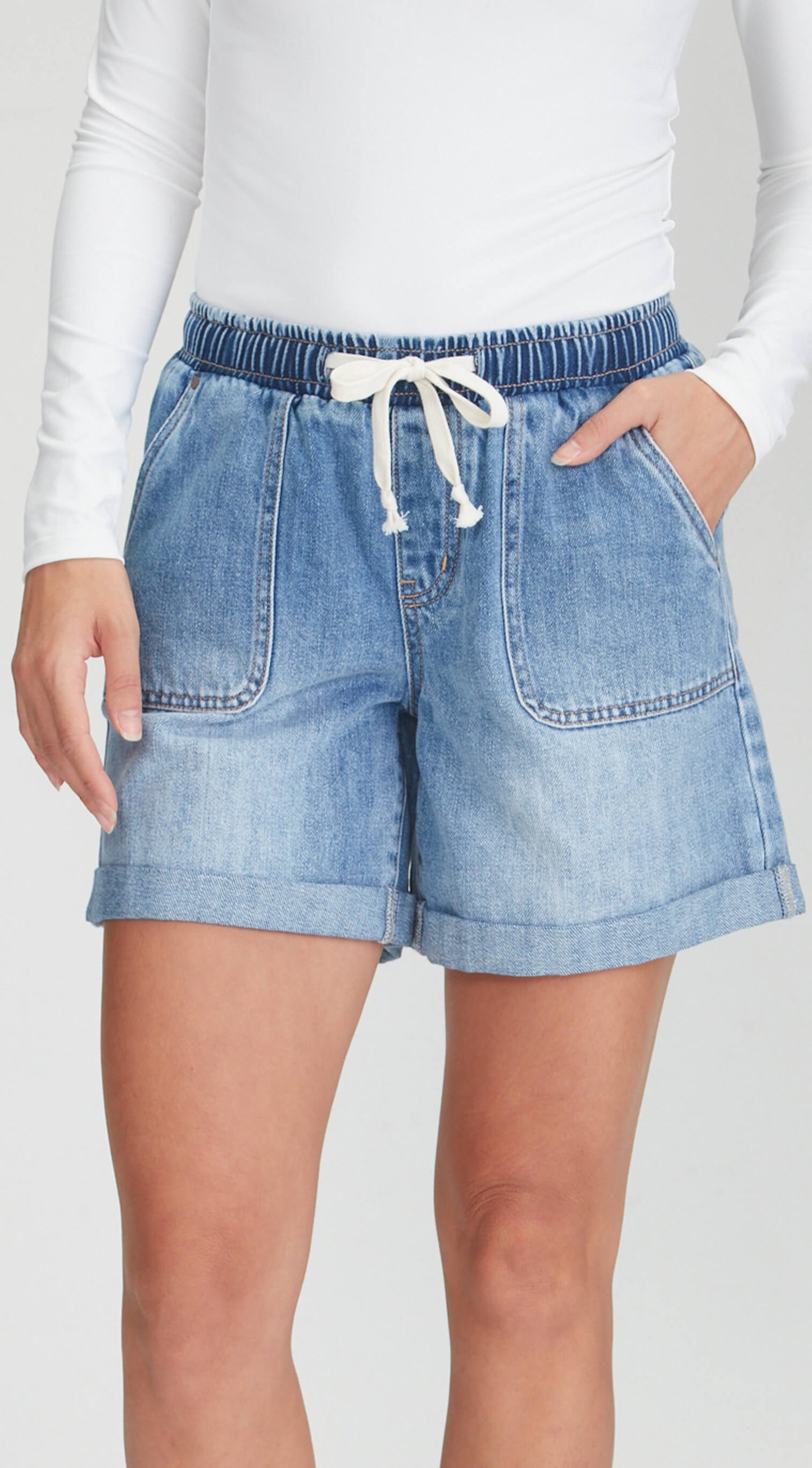 Junkfood Maggie Shorts | Blue