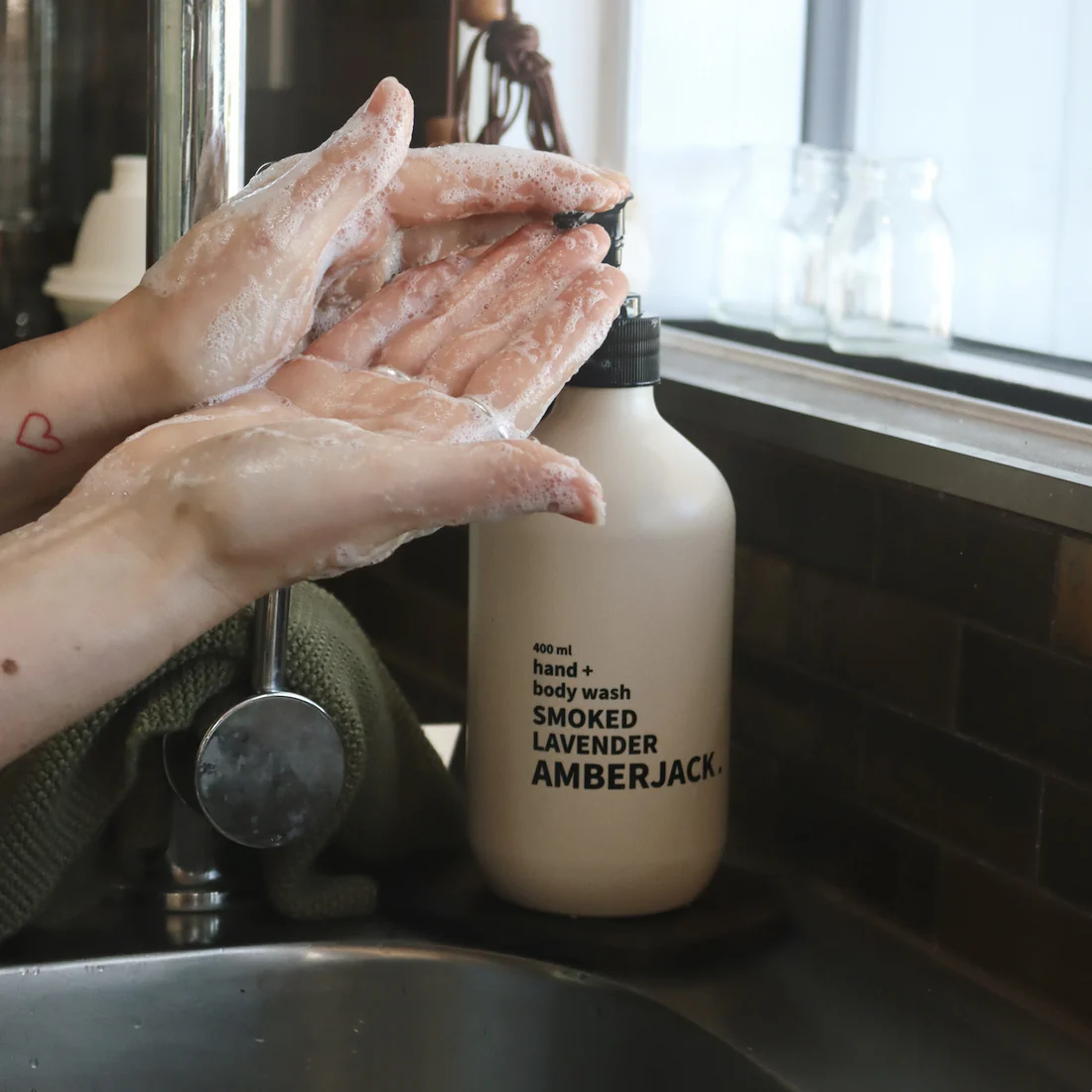 AMBERJACK Hand & Body Wash | Smoked Lavender