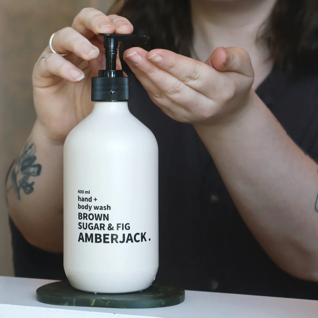 AMBERJACK Hand & Body Wash | Brown Sugar & Fig