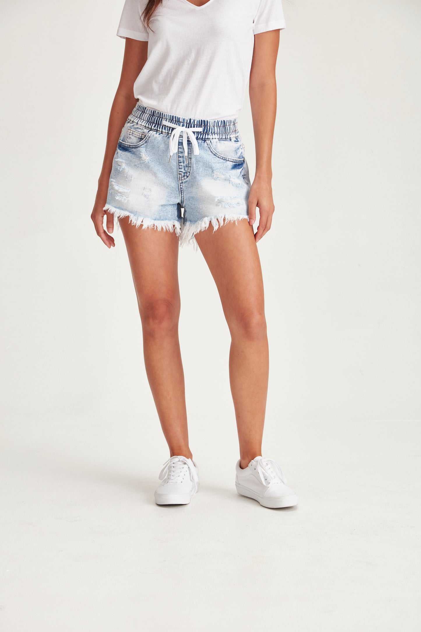 Junkfood Stella Shorts - Blue