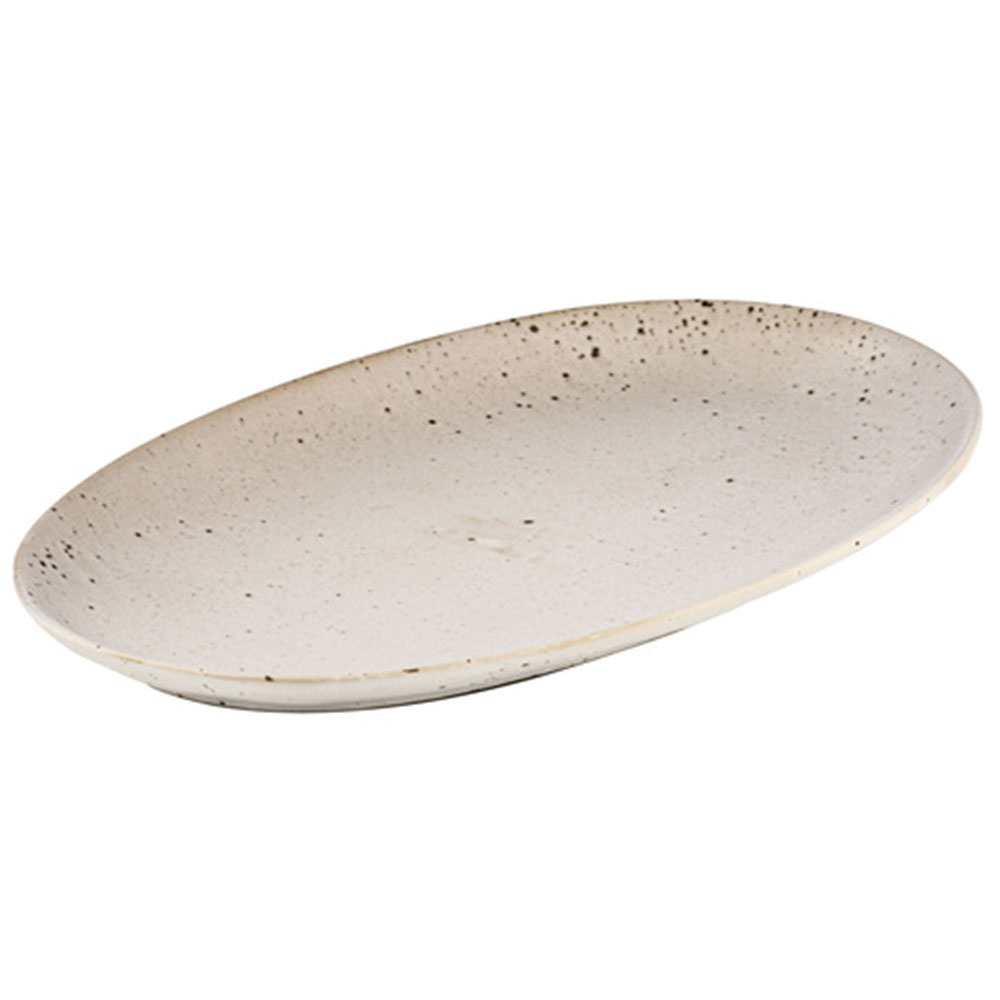 Terra Ecru Oblong Platter 41cm