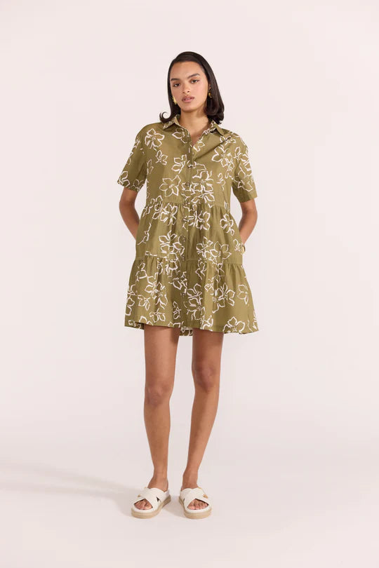 Staple the Label Ines Mini Shirtdress