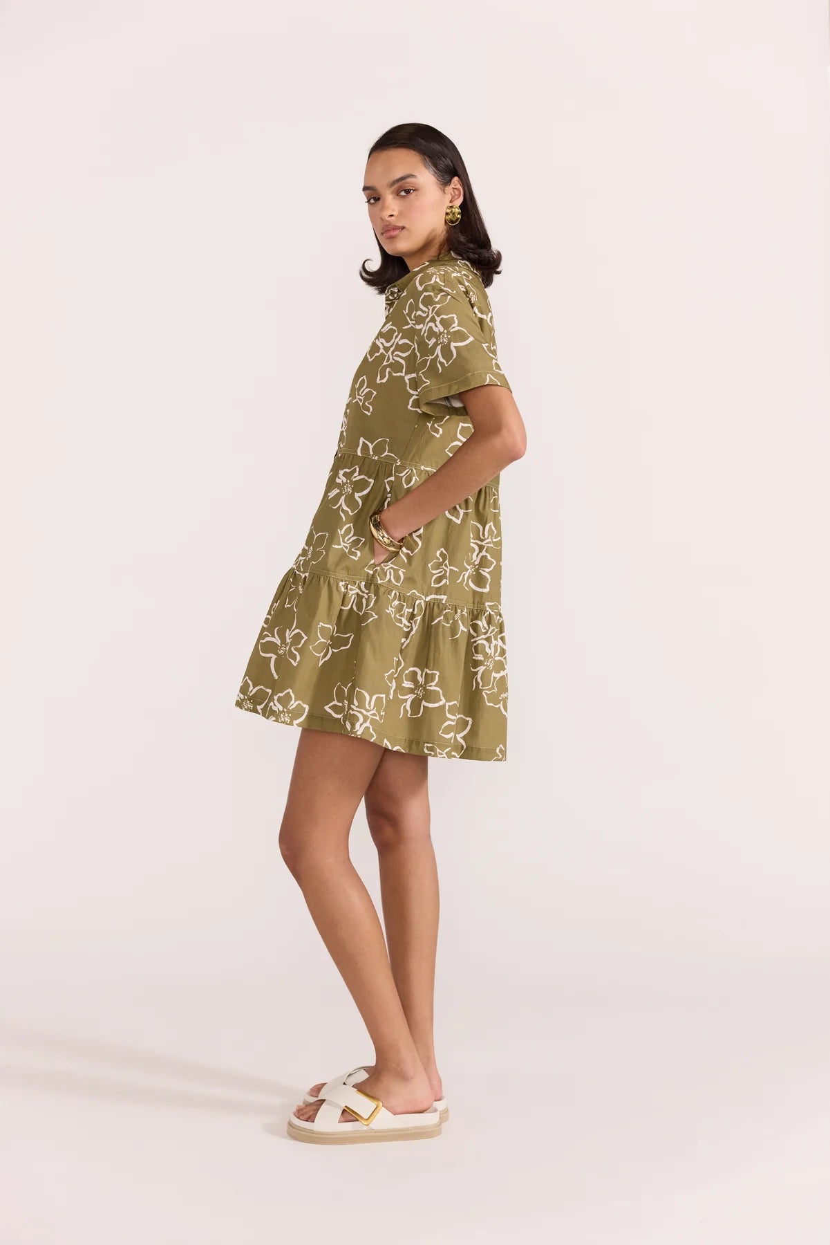 Staple the Label Ines Mini Shirtdress