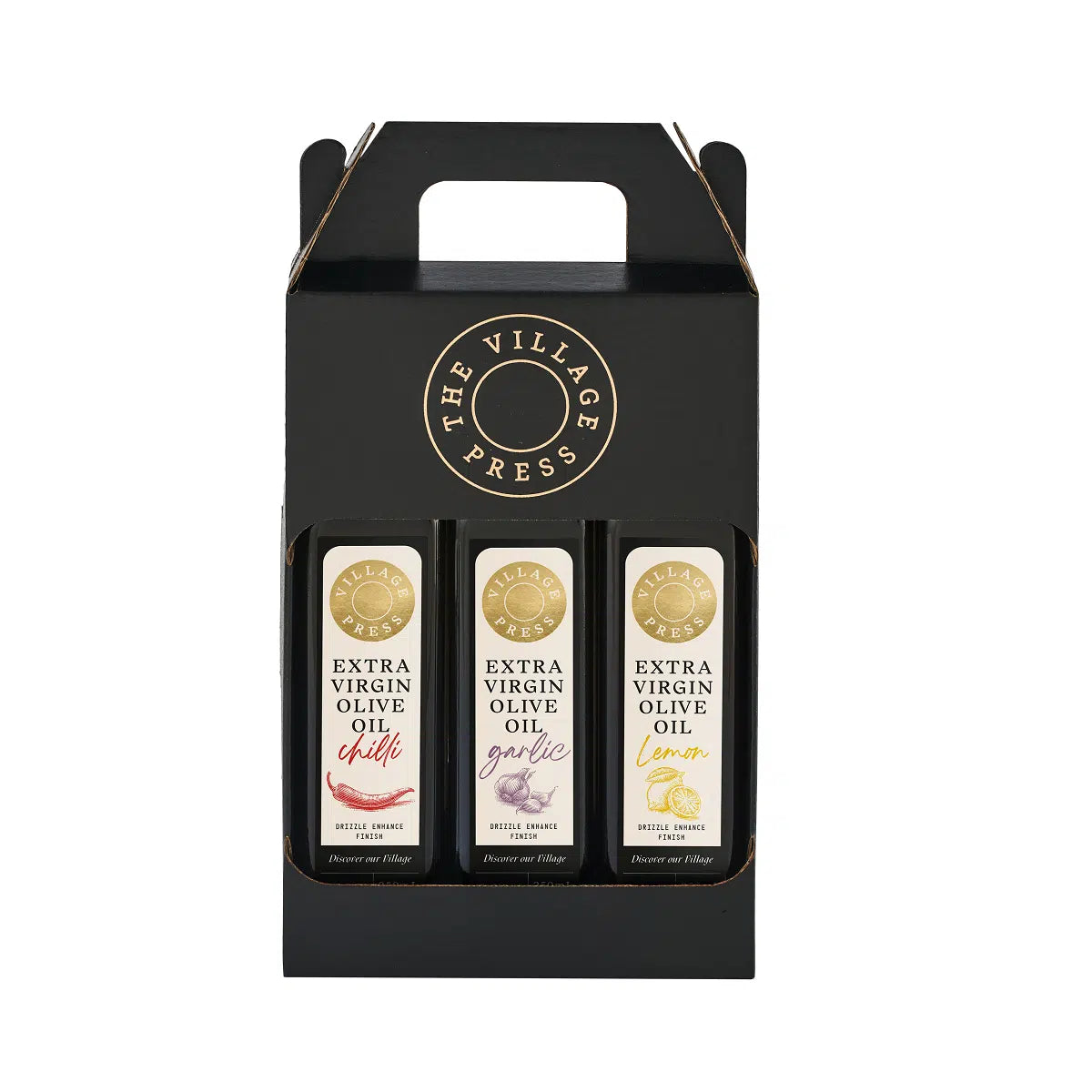 The Village Press Gift Pack - Chilli, Lemon & Garlic