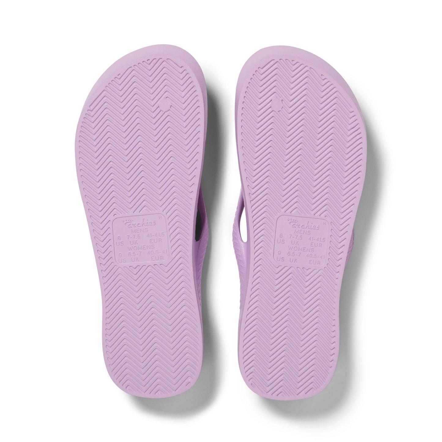 Archies Arch Support Jandals - Lilac