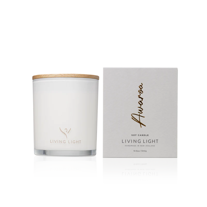 Living Light Awaroa Large Soy Candle