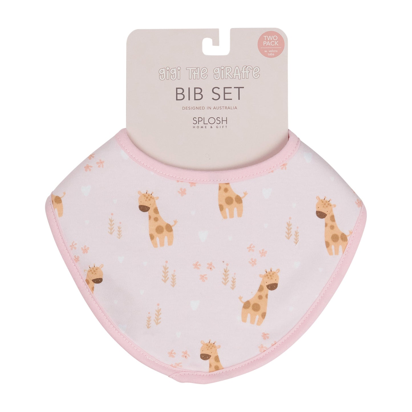 Splosh Baby Bip 2pk - Giraffe