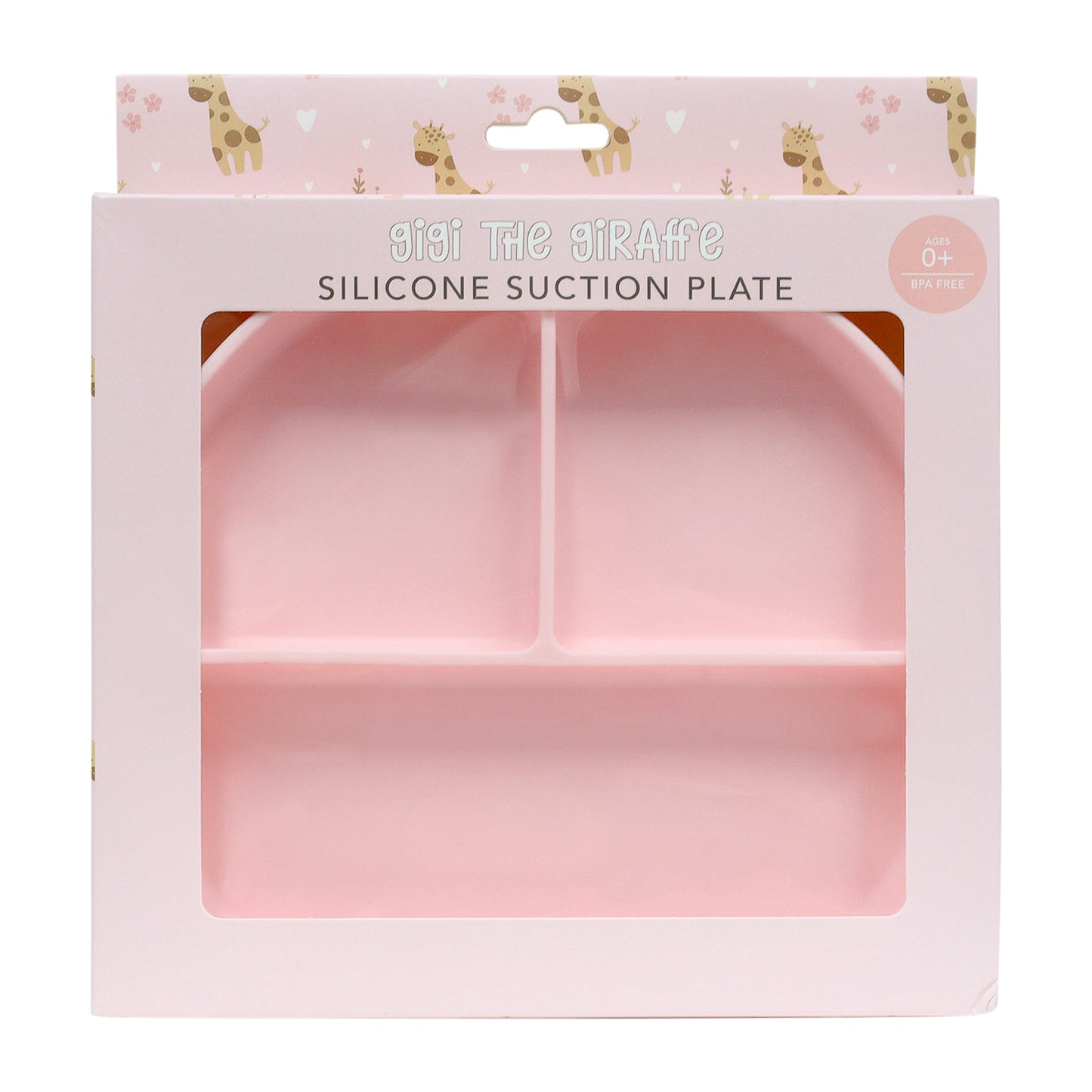 Splosh Baby Silicone Suction Plate - Pink