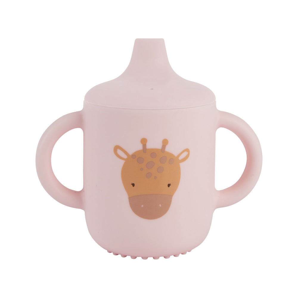 Splosh Baby Silicone Sippy Cup - Pink Giraffe