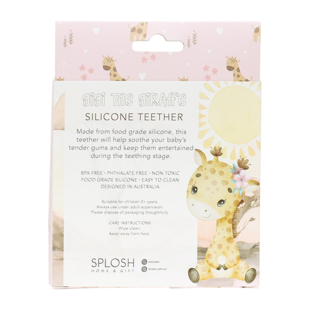 Splosh Baby Silicone Teether - Pink