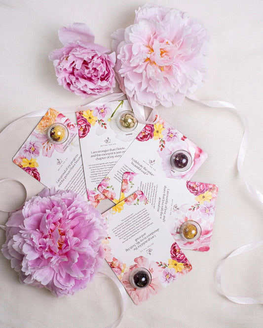 Better Tea Co. Affirmation Greeting Card with Blooming Tea