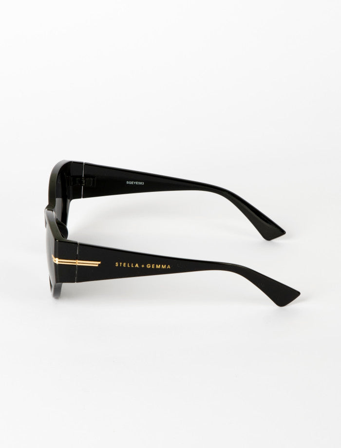 Stella + Gemma Calypso Sunglasses - Black