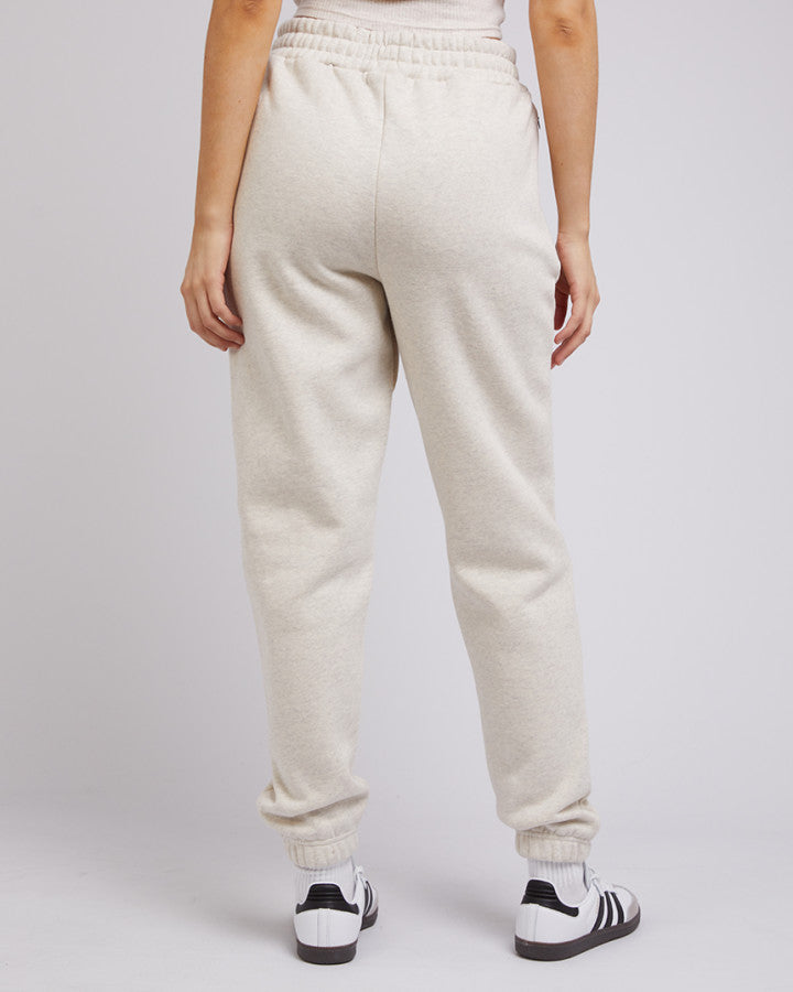 All About Eve Classic Trackpant - Oatmeal