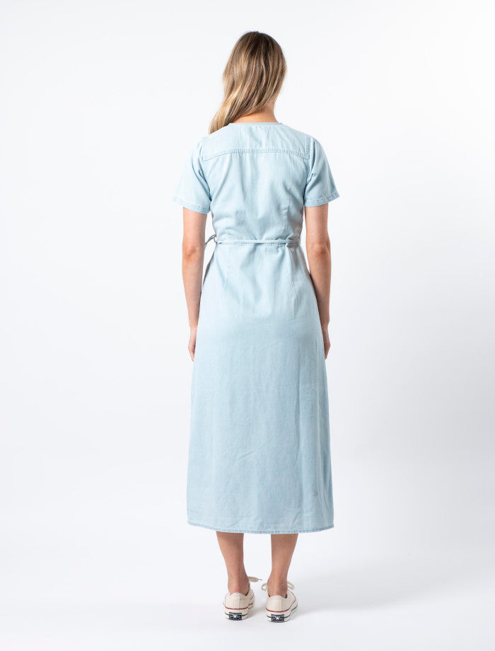 Stella + Gemma Como Dress - Light Blue Wash