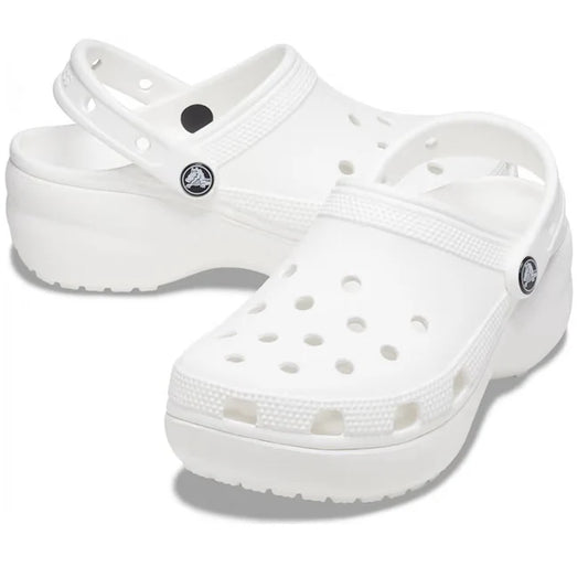 Crocs Classic Platform Clog - White