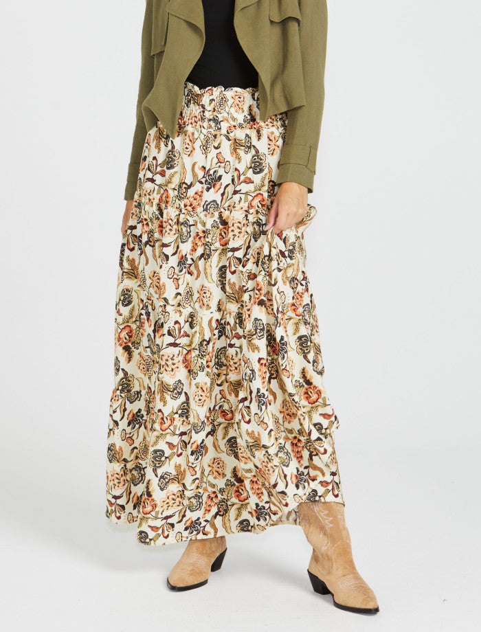 SASS Dara Boho Skirt - Wildflower