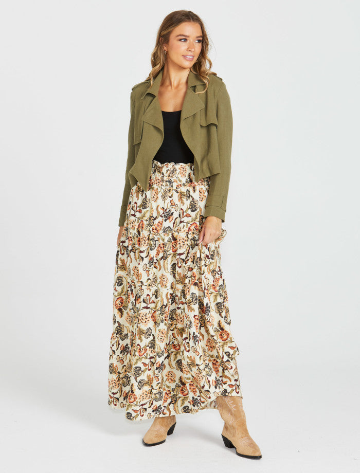 SASS Dara Boho Skirt - Wildflower