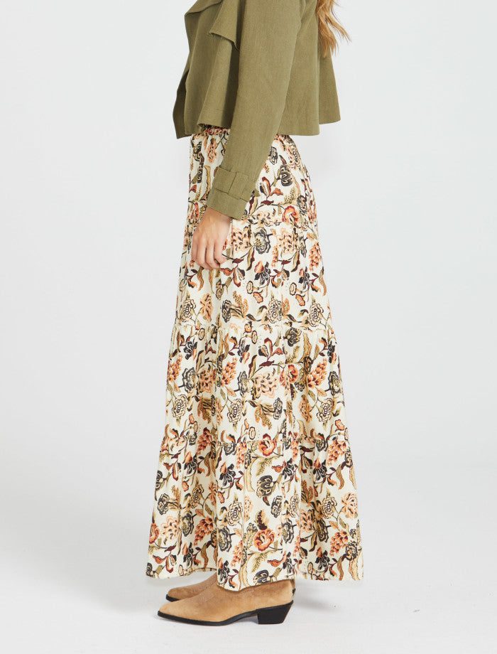 SASS Dara Boho Skirt - Wildflower