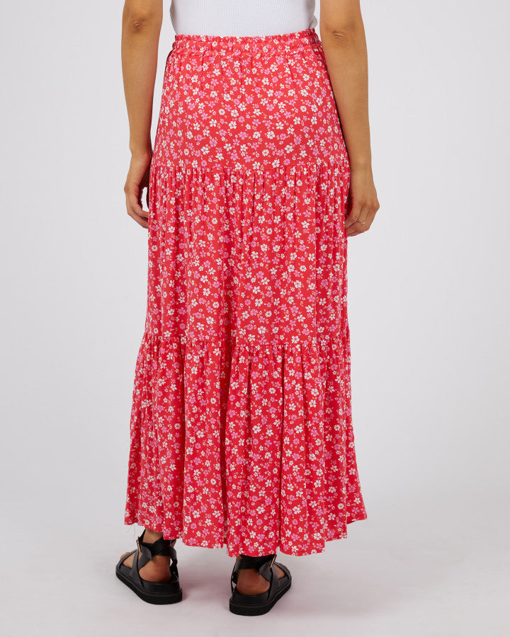 All About Eve Dolly Maxi Skirt | Red