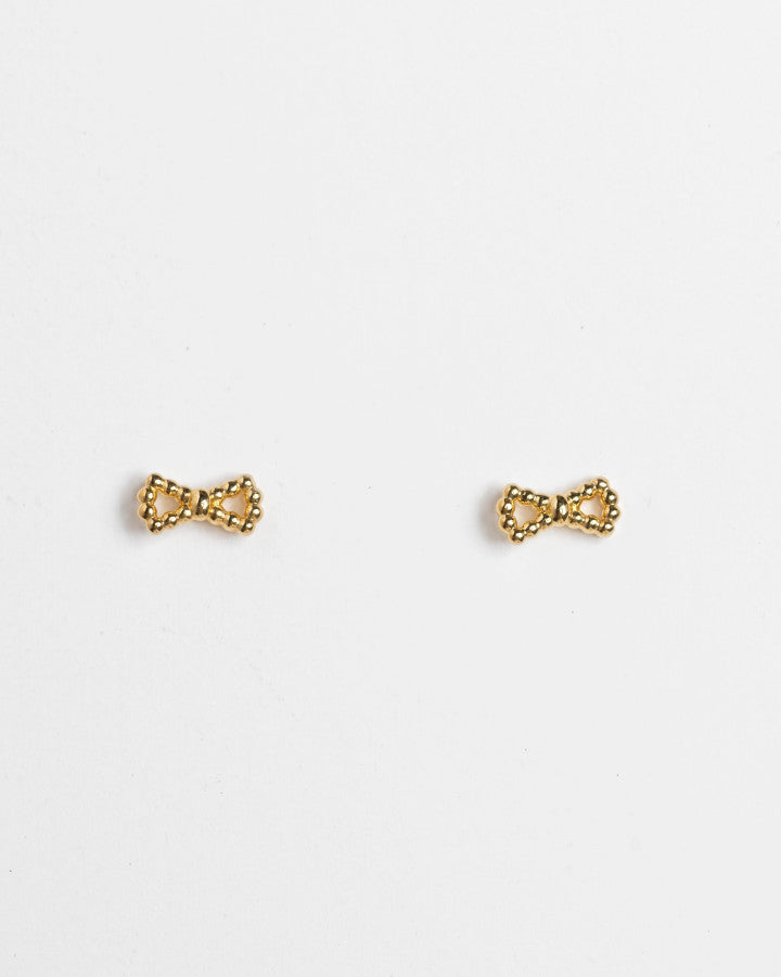 Stella + Gemma Tiny Bow Stud