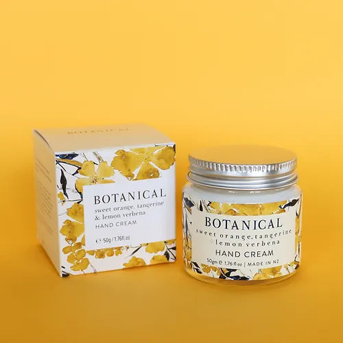 Botanical New Zealand Sweet Orange, Tangerine + Lemon Verbena HAND CREAM 60ml