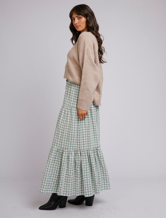 All About Eve Frankie Maxi Skirt - Sage